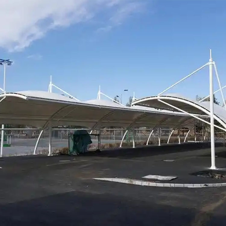 膜结构电动车棚