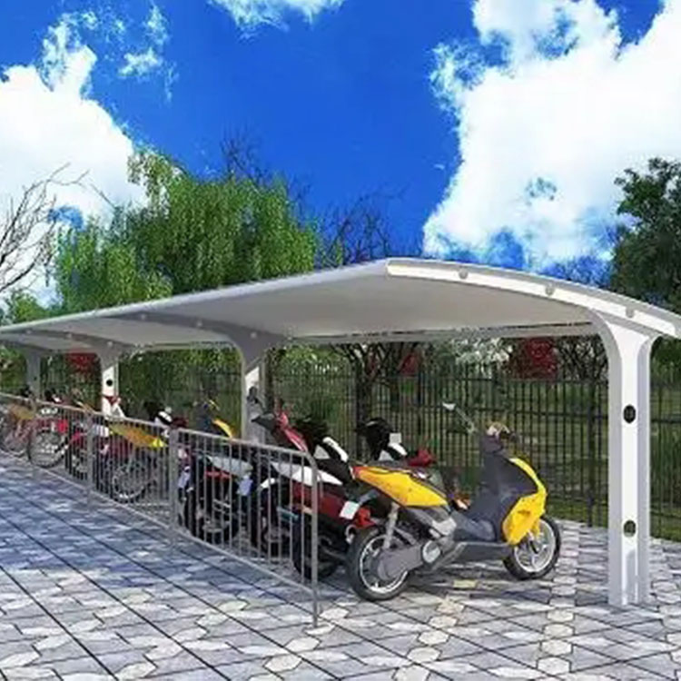 膜结构电动车棚