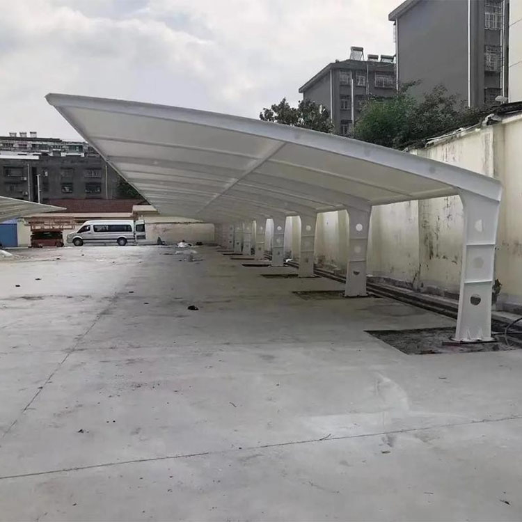 膜结构汽车棚